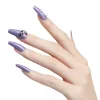 Purple gradient nail art hand-specific accessory set Item Picture